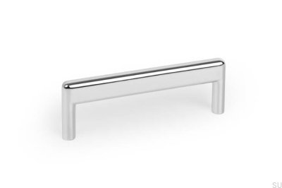 Balk 96 metall polerad nickel långsträckt möbelhandtag