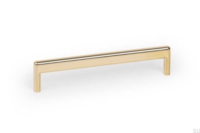 Beam 160 metall guld polerat långsträckt möbelhandtag