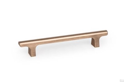Hinoki 160 Aluminium Borstad Guld Möbelhandtag Cava
