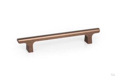 Hinoki Big 832 Aluminium Brun Borstad, långsträckt möbelhandtag