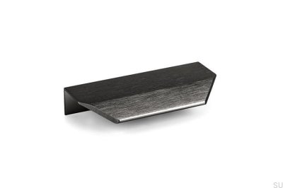 Vann 100 Aluminium Black Titanium Edge Möbelhandtag 