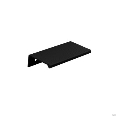 Square Aqua 94 Aluminium Black Edge Möbelhandtag