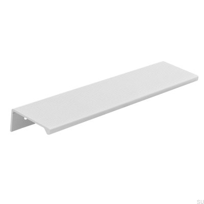 Square Aqua 190 Aluminium White Edge Möbelhandtag