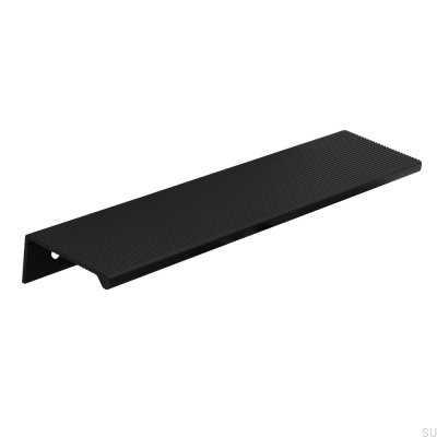 Square Aqua 190 Aluminium Black Edge Möbelhandtag