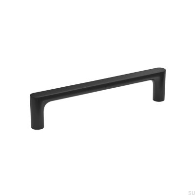 Vibe Plain 128 Metal Matt Black Möbelhandtag