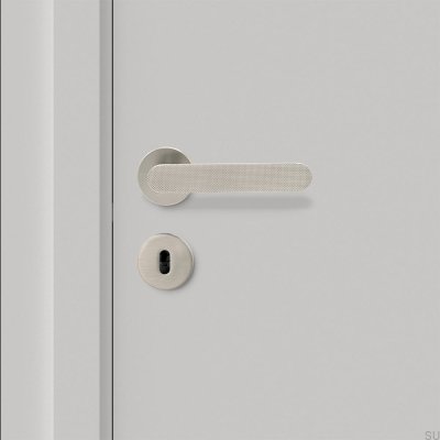 Vibe Grip Dörrhandtag Aluminium Silver Borstad