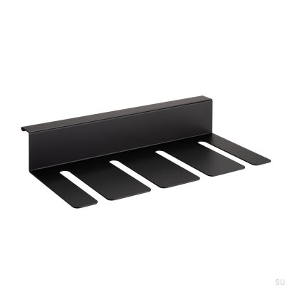 Vinglashängare Systema 396 Aluminium Matt Svart