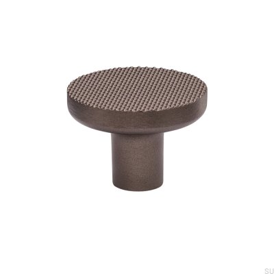 Vibe Grip 38 Möbelknopp i metall mörkbrun