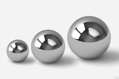 Odete L möbelknopp Mässing Silver Krom