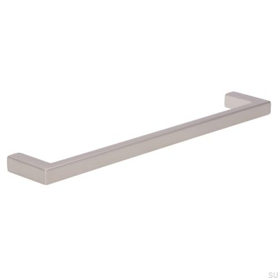 Avlångt möbelhandtag 2108 160 Matt Silver Metall