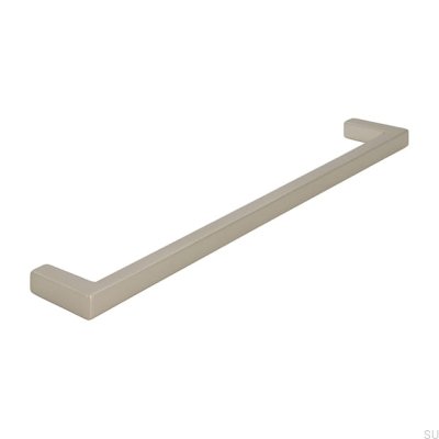 Avlångt möbelhandtag 2108 192 Matt Silver Metall