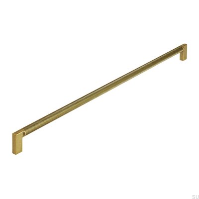 Avlångt möbelhandtag 2457 480 Antikguld