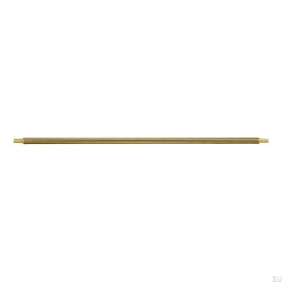 Avlångt möbelhandtag 2457 480 Antikguld