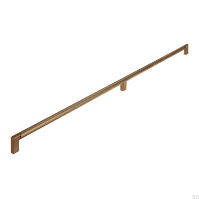 Avlångt möbelhandtag 2457 736 Aluminium Antik Guld