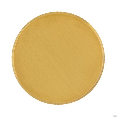 Möbelknopp 2464 33 Aluminium Guld Borstad