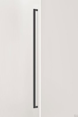Brooklyn Big 1056 aluminiumsvart titan avlångt enkelsidigt möbelhandtag