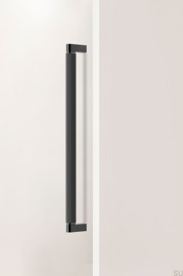 Brooklyn Big 448 Aluminium Svart Titan förlängt möbelhandtag