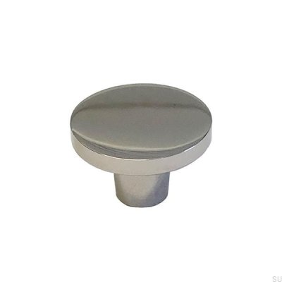 Möbelknopp Nit 25 Polerad nickel