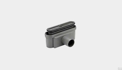 Avloppsmodul med horisontellt utlopp 50 mm med avtagbar sifon