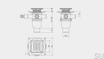 80240075--Zestaw-odpływowy-kwadratowy-ClassicLine-Column-z-pionowym-wylotem-75-mm-i-bocznymi-przyłączami-Unidrain-Skandynawskie-Uchwyty_3
