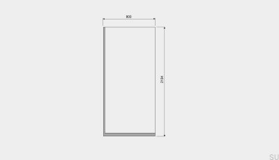 GlassLine 800 duschvägg
