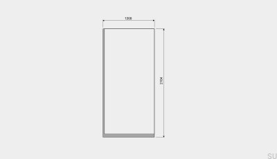 GlassLine 1200 duschvägg