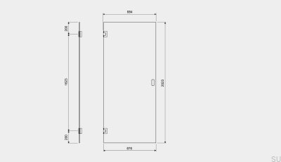 GlassLine 900 duschdörrar
