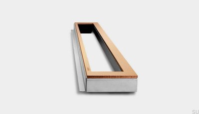 Highline 995 25 stålkoppar PVD avloppsram