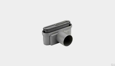 Avloppsmodul med horisontellt utlopp 75 mm med avtagbar sifon