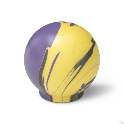 Möbelknopp Ren Violet Moon 35 Träbok