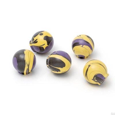 Möbelknopp Ren Violet Moon 35 Träbok