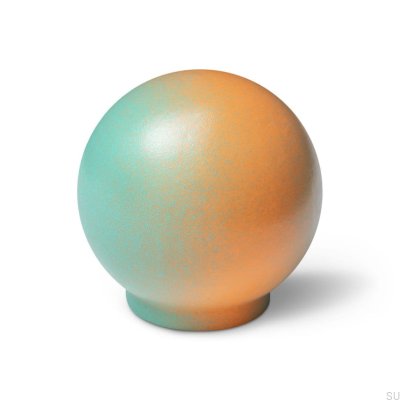 Möbelknopp Ren Gradient Orange av Light Green 35 Träbok