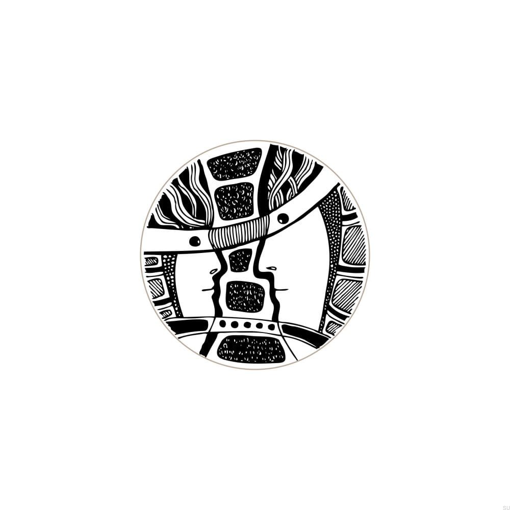 E_26-BI-A--Gałka-meblowa-Faces-Black&White-40-Drewniana-Dębowa-Emaliowana-Biała-(wzór A)-Dot-Manufacture-Skandynawskie-Uchwyty_1