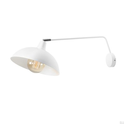 Espace Metall Vägglampa Vit
