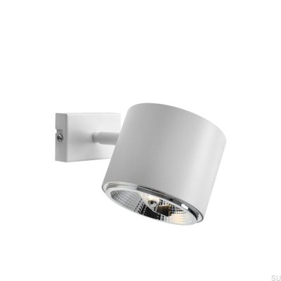 Vägglampa Bot Metall Vit