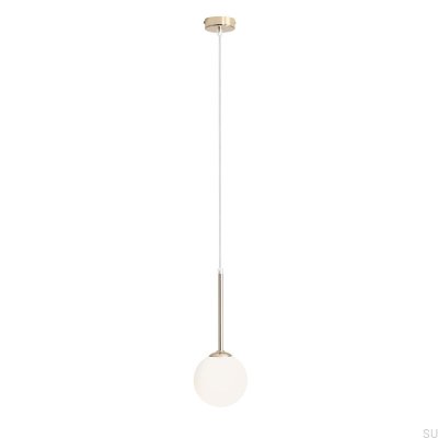 Bosso Mini 14 metallguldfärgad hänglampa