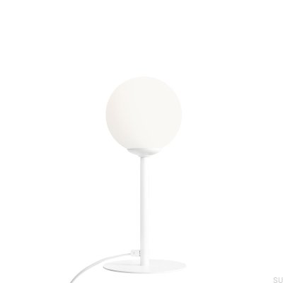 Pinne skrivbordslampa metall vit