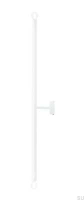 Tubo 2 L metallvägglampa vit