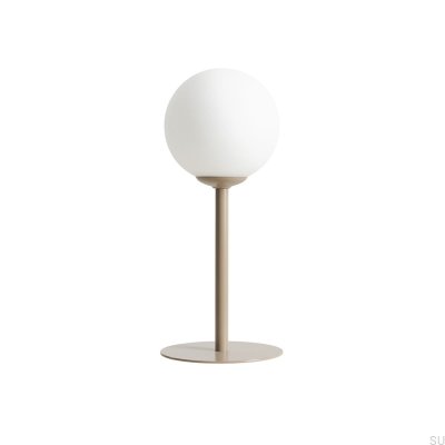 Pinne metall beige skrivbordslampa