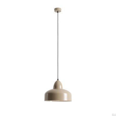 Como metall beige hänglampa