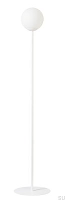 Pinne golvlampa metall vit