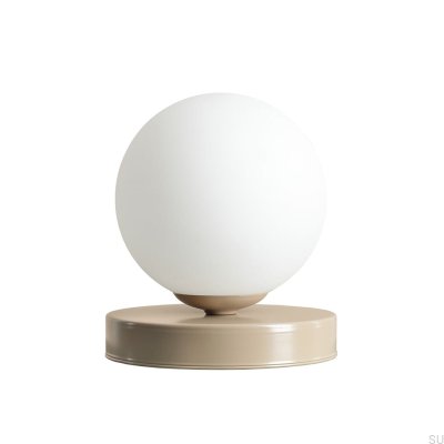 Ball S Skrivbordslampa Metall Beige