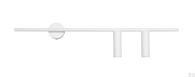 Trevo 2 Metallvägglampa Vit (Höger)