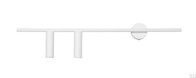 Trevo 2 Metallvägglampa Vit (Vänster)