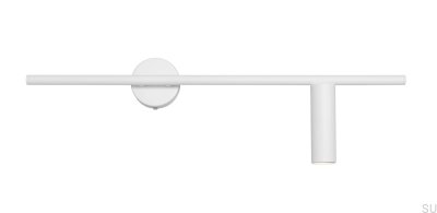 Trevo Metallvägglampa Vit (Höger)