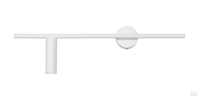 Trevo Metallvägglampa Vit (Vänster)