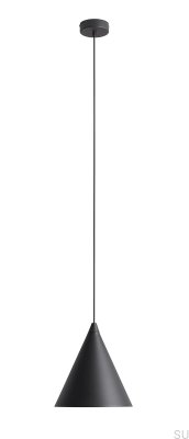 Form Metall Svart Hänglampa