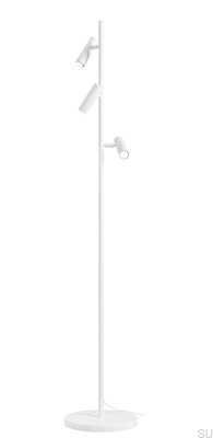 Trevo Golvlampa Metall Vit