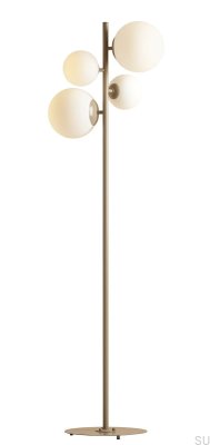 Bloom Golvlampa Metall Beige