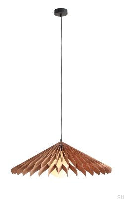 Hänglampa Nature Sun XL Träbok
